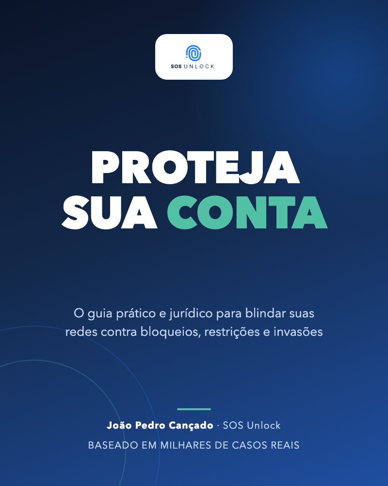 Capa do ebook Proteja Sua Conta